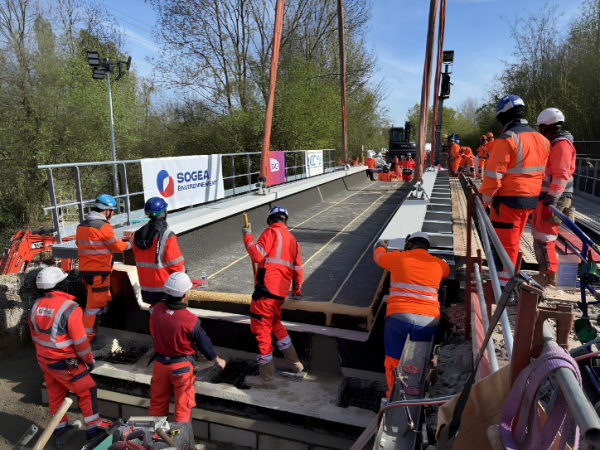 Remplacement du pont-rail de la ZI2 à Montereau-Fault-Yonne