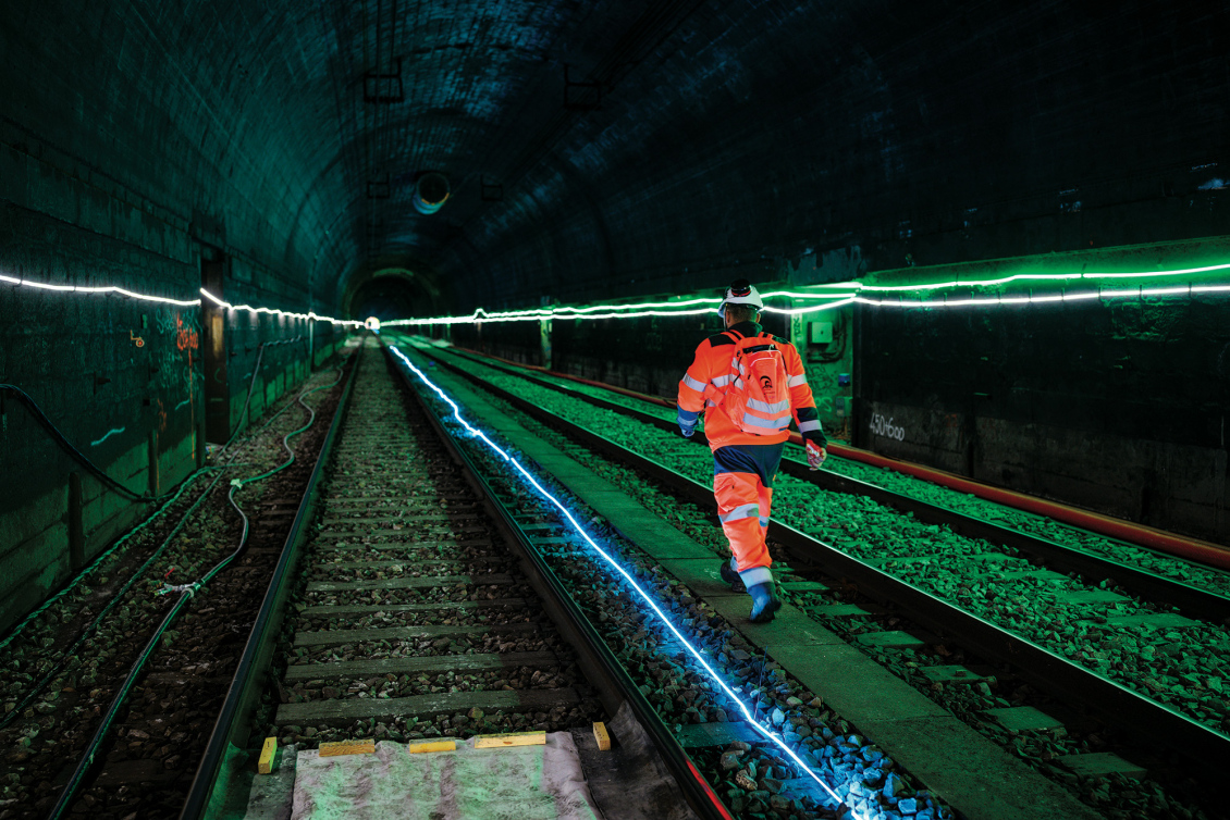 Tunnel ferroviaire, à Angoulême (16)
